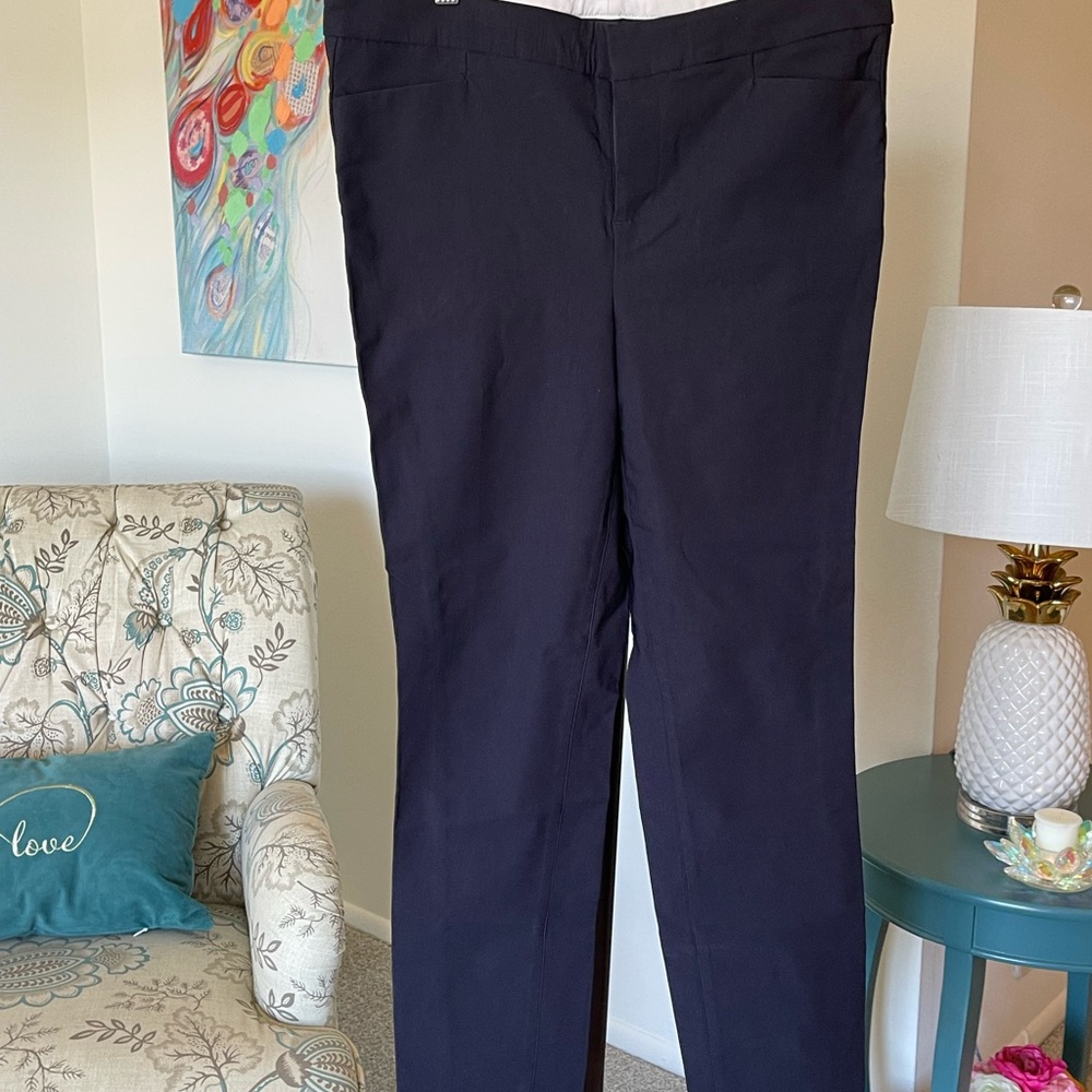 Crosby Navy Trousers